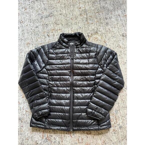 Gill Down Jacket Black Windproof Water Repellent Shannon Sailing Fishing Size 10 - Picture 3 of 9